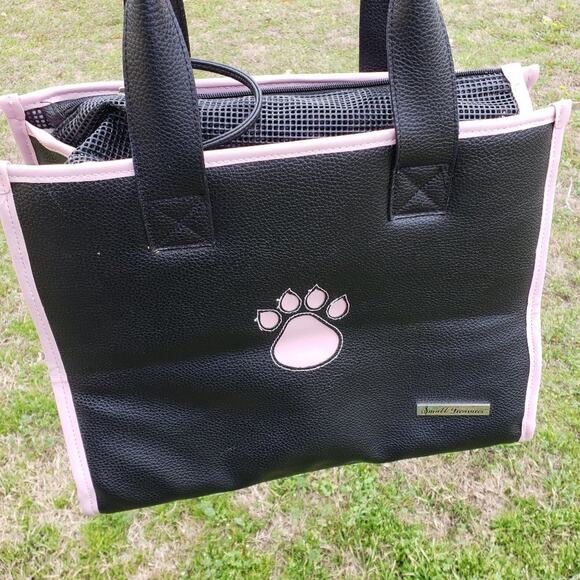 Secret Treasures Small Pet carrier Pink & Black - Picture 1 of 7